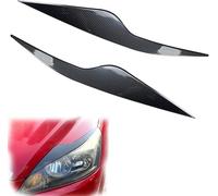 VAPORVERSE Scheinwerfer-Augenbrauen für Ford Focus 2 MK2 MK2.5 2008-2011 2009 2010, ABS Automotive Scheinwerferblenden Auto-Tuning Abdeckung Autoscheinwerferaufkleber,B