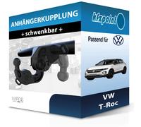 VAPOS Anhängekupplung schwenkbar passend für VW T-Roc 11.2017-jetzt neu