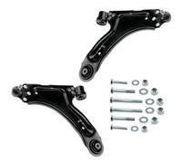 VARIOUS Querlenker Traggelenk Schraubensatz Vorderachse links + rechts, inklusive Gummilagerung, Konusmaß Traggelenk: 16 mm, 2 Count, Front Left, Front Right, Control Arm