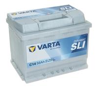 Varta C14 Black Dynamic 12V 56Ah 480A/EN Autobatterie Neu