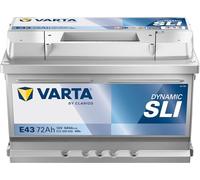 Varta lithium_cobalt, Blue Dynamic E43 Autobatterie 572 409 068, 12V, 72 Ah, 680 A