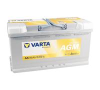 VARTA SILVER dynamic AGM Glasvlies-Akku 12V/ 120Ah (c100) GUG, absolut wartungsfrei