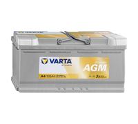 VARTA Starterbatterie DYNAMIC AGM 12 V, 105 Ah, 950 A 12V 105Ah 950A für HYUNDAI VW FIAT AUDI CITROËN IVECO MERCEDES-BENZ PORSCHE VOLVO OPEL BMW NISSA