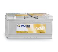 VARTA Starterbatterie DYNAMIC AGM 12 V, 105 Ah, 950 A 12V 105Ah 950A für HYUNDAI VW FIAT AUDI CITROËN IVECO MERCEDES-BENZ PORSCHE VOLVO OPEL BMW NISSA