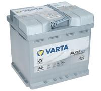 VARTA A9 Silver Dynamic AGM Autobatterie 12V 50Ah