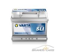 VARTA AUTOBATTERIE 12V 60Ah STARTERBATTERIE 540A ERSETZT 55AH 56AH 58AH D59