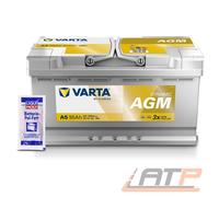 VARTA Silver Dynamic AGM Autobatterie speziell für Start-Stop-Technologie, A5 95