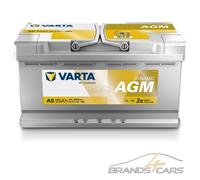 VARTA Silver Dynamic AGM Autobatterie speziell für Start-Stop-Technologie, A5 95