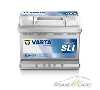 VARTA AUTOBATTERIE DYNAMIC SLI 60Ah STARTERBATTERIE 540A D24