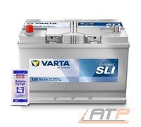 VARTA AUTOBATTERIE DYNAMIC SLI 95Ah STARTERBATTERIE 830A G8 + 10g POL-FETT