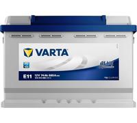 Varta Blue Dynamic Autobatterie 74Ah 680A 12V E11 Nassbatterie 278x175x190mm