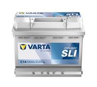 Varta C14 Dynamic SLI 556 400 048 Autobatterie 56Ah (Black Dynamic)
