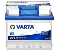 Varta BLUE Dynamic 552 400 047 3132 C22 12Volt 52Ah 470A/EN Autobatterie 7,50 EUR Pfand