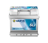 Varta C6 Autobatterie - 12V 520CCA - 207x175x175