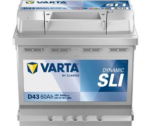 VARTA D43 Blue Dynamic 12V 60Ah 540A Autobatterie 560 127 054 inkl. 7,50 € Pfand