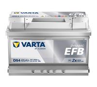VARTA Blue Dynamic EFB Autobatterie, D54, 565 500 065, 65 Ah, 650 A