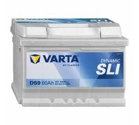 VARTA AUTOBATTERIE 12V 60Ah STARTERBATTERIE 540A ERSETZT 55AH 56AH 58AH D59