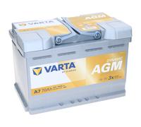 Varta Dynamic A7 AGM 12V 70Ah 760A/EN AGM Autobatterie Starterbatterie