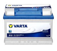 Varta E12 Autobatterie 12V 74Ah 680A Pluspol links Starterbatterie 574013068