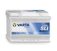 VARTA E12 Autobatterie, 74Ah 12V, Dynamic SLI, 574013068