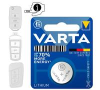 Varta Ersatz Schlüssel Batterie für VW Passat von 2001-2021 A32 A33 3G 3C 3B A36