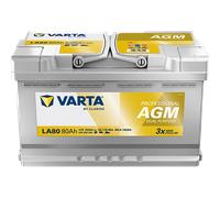 Varta LA80 Professional Dual Purpose AGM-Batterie, 80Ah