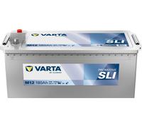 VARTA Starterbatterie PROMOTIVE SLI 12 V, 180 Ah, 1400 A 12V 180Ah 1.400A für IVECO DAF MAN 680011140K182