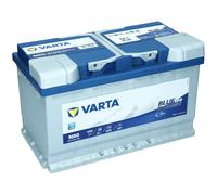 Varta N80 Starterbatterie Blue Dynamic EFB 12 V 80 Ah 800 A