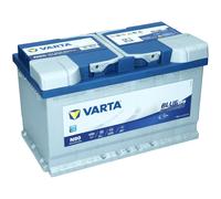 Varta N80 Starterbatterie Blue Dynamic EFB 12 V 80 Ah 800 A