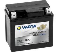 VARTA Powersports AGM ACTIVE TX5L (FA) YTX5L-BS 4Ah Motorradbatterie 12V (504909008)