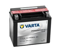 VARTA Powersports AGM YTX12-BS 10Ah Motorradbatterie 12V (DIN 51012)