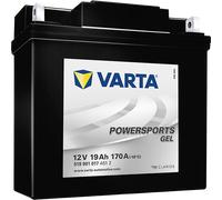 VARTA Powersports GEL Motorradbatterie 51913 12V 19Ah