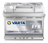 VARTA Professional EFB LED60 Autobatterien 932060064K312, LED 60, 12 V, 60 Ah, 640 A