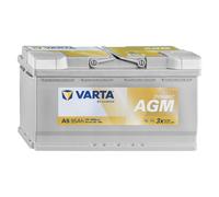 VARTA SILVER dynamic AGM Glasvlies-Akku 12V/ 120Ah (c100) GUG, absolut wartungsfrei