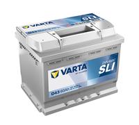 VARTA Silver Dynamic D43 12V 60Ah 540A Batterie Starterbatterie Pluspol links