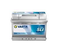 VARTA Silver Dynamic Autobatterie E44, 77 Ah, 780 A