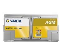 VARTA Silver Dynamic AGM Autobatterie speziell für Start-Stop-Technologie, A5 95