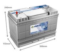 VARTA Starterbatterie 931105080k312 12V 68Ah 800A