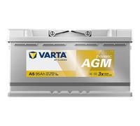 VARTA Silver Dynamic AGM Autobatterie speziell für Start-Stop-Technologie, A5 95
