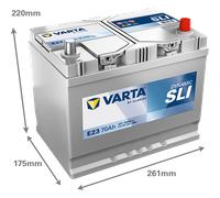 VARTA 570412063K262 Batterie