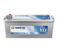 VARTA Starterbatterie PROMOTIVE SLI 12 V, 154 Ah, 1150 A 12V 154Ah 1.150A für DAF MERCEDES-BENZ MAN VOLVO 654011115K182