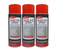VASELINE SPRAY 3x 400ml Sprühfett Gleitmittel Fettspray Schmierfett