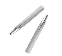 Vasiumic Chrom Frontstoßstange Oberer Kühlergrill Zierleisten Set Kompatibel mit Modellen 2007-2015, 735455041 735455042, schlankes Silber verbessertes Aussehen