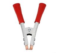 Vasiumic Robuste 100-A-Batterie-Starthilfe-Klemmen-Set, beschichtete Stahl-Kabel-Clips, Auto-Starthilfekabel, rote Ersatzklemmen, 145 x 90 mm