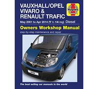 Vauxhall/Opel Vivaro & Renault Trafic Diesel (May '01 to Apr '14 (Y to 14 reg)