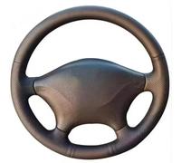 VBCXGV Handgenähtes schwarzes Leder-Lenkradbezug-Zubehör für Mercedes Benz Viano W639 Vito 2003-2014