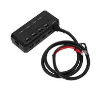 VBESTLIFE Motorrad -Sicherungskasten 20A 4 Schaltungen, Niederprofil -Sicherungsblock mit LED -Indikator und Relais, was für ATV UTV -Autoboot -LKW -Systeme Elektrisch Ist