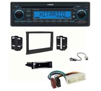 VDO AUX MP3 1DIN CD USB Autoradio für Kia Sportage SL ab 2016 schwarz