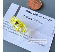 VDO BELEUCHTUNG LED GLÜHLAMPE AMBER 12V für diverse COCKPIT INSTRUMENTE