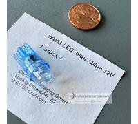 VDO BELEUCHTUNG LED GLÜHLAMPE BLAU 12V für diverse COCKPIT INSTRUMENTE